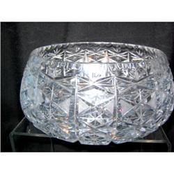 CUT CRYSTAL CENTER BOWL #952902