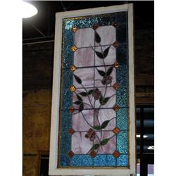 Stained Glass Window Flowers #952925