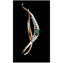 INTENSE 1.10 Carat  Colombian Emerald. Custom #953188