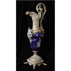  Porcelain and Metal Ewer #953201