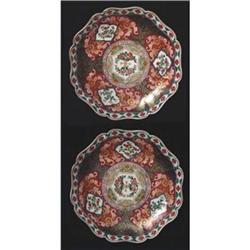 Pair of Imari Octagonal Plates #953214