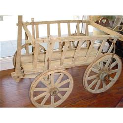 Antique FRENCH WAGON,  Alsace, c.1850 #953228