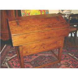 Unusual French desk, 1850's, fabulous  patina #953231