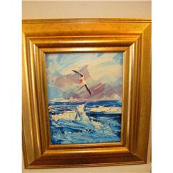 OIL ON CANVAS BY MORRIS KATZ #953241