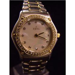 Estate Ladies Diamond Ebel 1911 Watch 18kt gold #953260