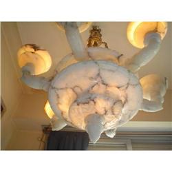 All alabaster chandelier #953264