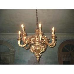 Italian 1800's Gilted chandelier #953266