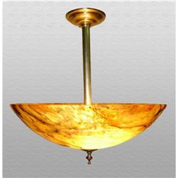 Bronze and alabaster pendant #953272