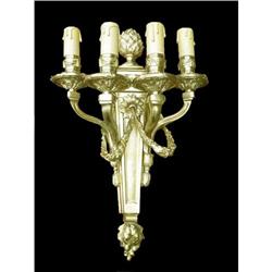 A pair of bronze sconces #953277