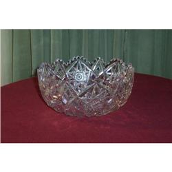 Hawkes American Brilliant Cut Glass Bowl #953375