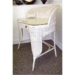 Wicker desk #953382