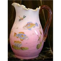 Webb Pitcher w/ Fish, Dragonflies and Water #964750