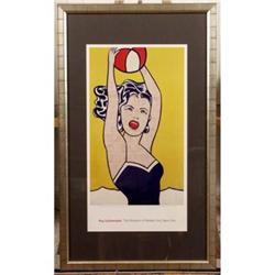 Girl with Beach Ball, Pop Art Roy Lichtenstein #964800