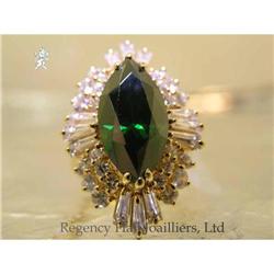 RHJ Simulated Emerald ( YAG) Marquise Ring & #964930