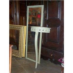 19th Century French Painted Mirror and Console #964956