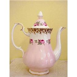  Royal Albert Coffee Pot Pink Roses #965038