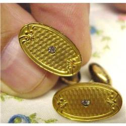 Lovely  Victorian Gents Cufflinks #965043