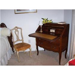 French Walnut Secretary Desk #965069
