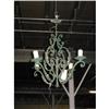 Image 1 : French Wrought Iron Chandelier c.1940 #965117