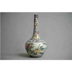 Chinese Porcelain Long Neck Vase. #965259
