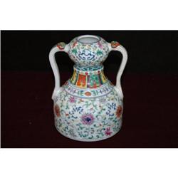 CHINESE ENAMEL ON PORCELAIN VASE #965263