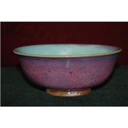 CHINESE  GLAZED STONEWARE BOWL #965266