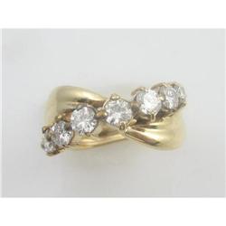 14k DIAMOND WEDDING BAND CUSTOM MADE! #965398