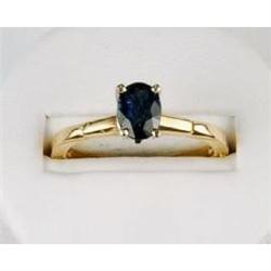  14k SAPPHIRE ENGAGEMENT RING 1 CARAT #965416
