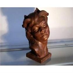 Terracotta Signed head * shoulders French #965542