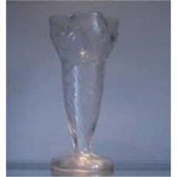 Victorian Etched Vase with flowers #965543