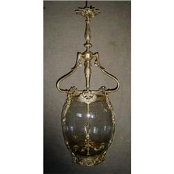 Casted Bronze and cristal lantern #965712