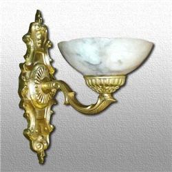 A pair of alabaster sconces #965719