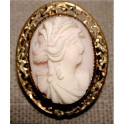 Cameo Filigree Brooch #968872