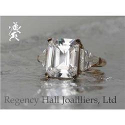 RHJ Brilliant Octagon Cut cubic zirconium Ring  #969272