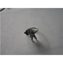 S.W. AM. INDIAN Hopi Silver Ring #969297