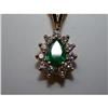 Image 1 : Emerald & Diamond Pendant #969315