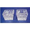 Image 1 : Cut Crystal Open Salt Cellars  #969442