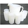 Fire King Milk Glass Hobnail Set Hocking #969610