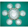 Image 1 : Manhattan or Bullseye Pattern Glass Berry Set #969619