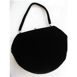 Purse Bobbie Jerome Black Velvet Evening Bag #969625