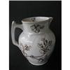 Image 1 : Pitcher Transferware Brown on Blue  #969634