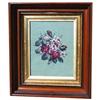 Image 1 : FRAMED VICTORIAN PETIT POINT "FLORAL BOUQUET" #969679