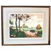 Image 1 : ORIGINAL FRENCH COUNTRYSIDE ETCHING SIGNED #969682