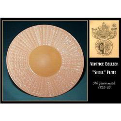 BELLEEK TRIDACNA PLATE / PR010 #969816