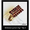 Image 1 : VINTAGE BOHEMIAN GARNET RING BG-006 #969891