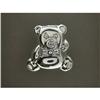 Image 1 : STERLING Silver Box Teddy BEAR   #970070