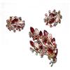 Image 1 : GORGEOUS  Vintage Rhinestone Brooch/Earrings #970479