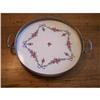 Image 1 : Porcelain & Metal Handled Tray #970761