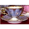 Image 1 : Set of 10 Teacups & Saucers - Japan, Mid 20th C #970877