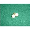 Image 1 : 14K peal stud earrings #970885